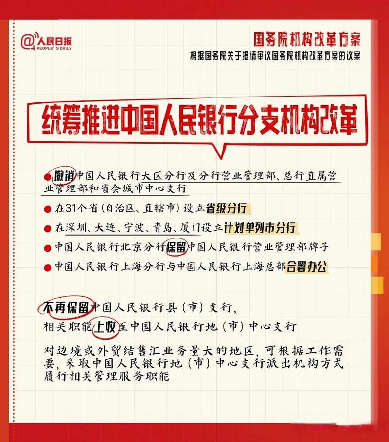 县级支行撤销人员安置_中国人民银行机构改革_人民银行会计核算待遇