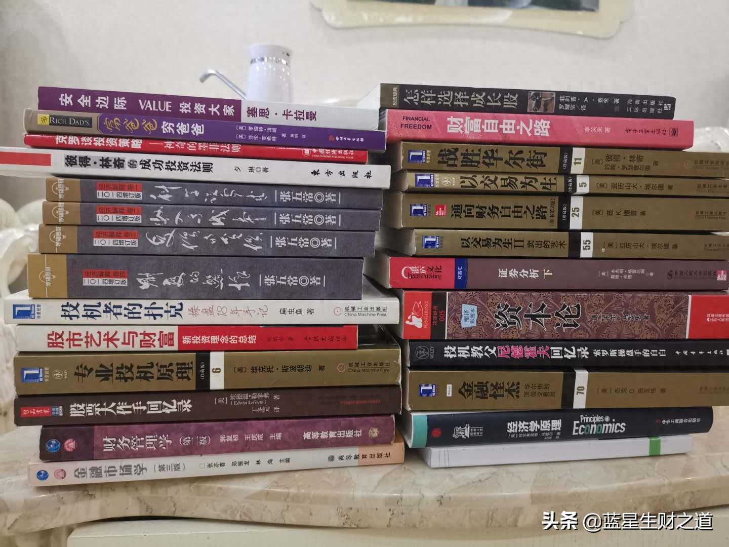  投资系统书籍推荐 _股票投资组合ppt_蓝星生财之道荐书日 