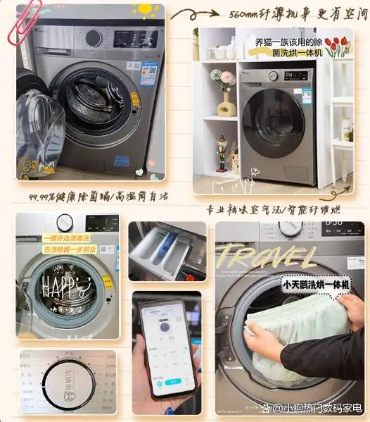 小天鹅TD100PURE洗衣机推荐_dd直驱电机 西门子_洗衣机BLDC电机与DD直驱电机区别