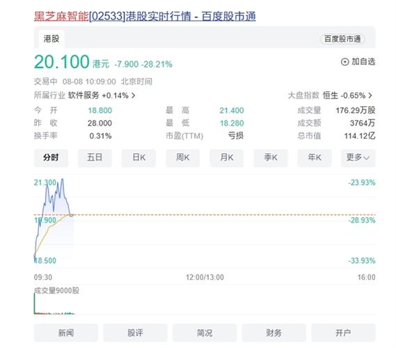 黑芝麻智能财务数据2024_黑芝麻智能港股股价分析_黑芝麻股票会涨起来吗
